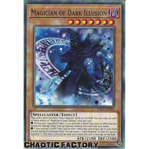 LDS3-EN084 Magician of Dark Illusion Common 1st Edition NM