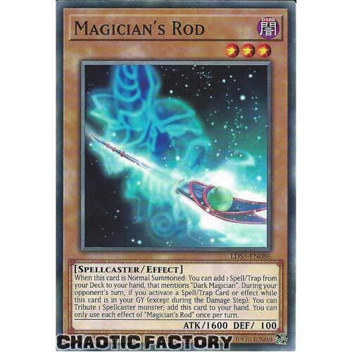 LDS3-EN086 Magician's Rod Common 1st Edition NM