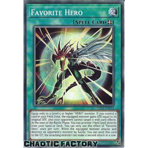 LDS3-EN114 Favorite Hero Common 1st Edition NM