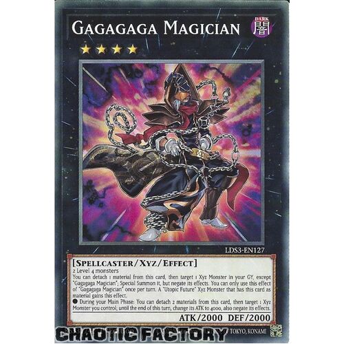 LDS3-EN127 Gagagaga Magician Common 1st Edition NM