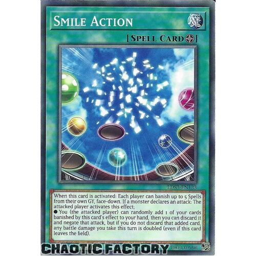 LDS3-EN133 Smile Action Common 1st Edition NM