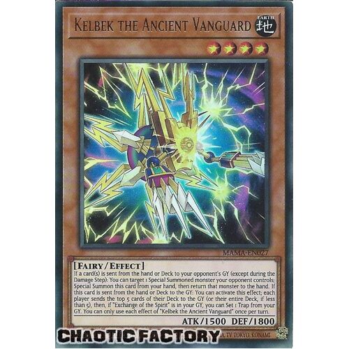 MAMA-EN027 Kelbek the Ancient Vanguard Ultra Rare 1st Edition NM