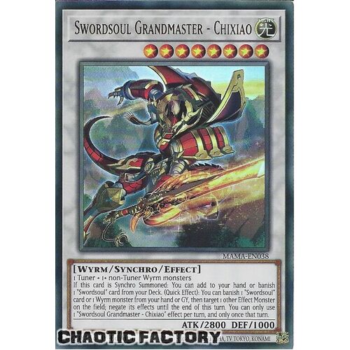 MAMA-EN038 Swordsoul Grandmaster - Chixiao Ultra Rare 1st Edition NM