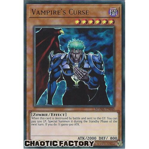 MAMA-EN048 Vampire's Curse Ultra Rare 1st Edition NM