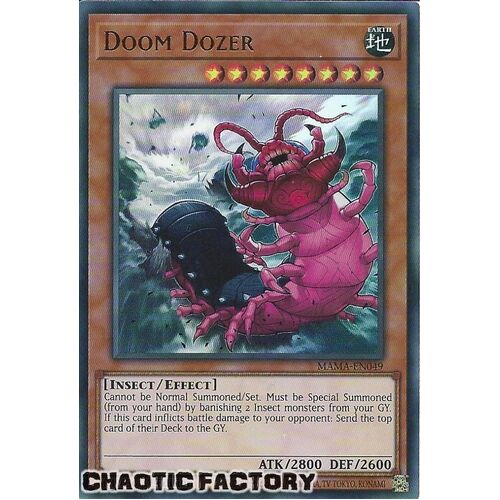 MAMA-EN049 Doom Dozer Ultra Rare 1st Edition NM