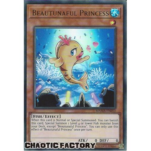 MAMA-EN052 Beautunaful Princess Ultra Rare 1st Edition NM