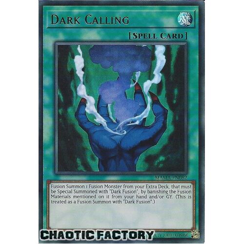 MAMA-EN082 Dark Calling Ultra Rare 1st Edition NM