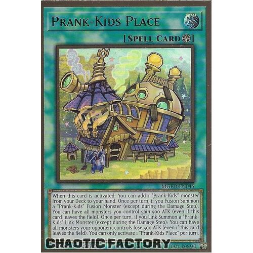 MGED-EN045 Prank-Kids Place Premium Gold Rare 1st Edition NM