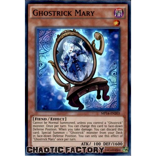 Ghostrick Mary MP14-EN203 Super RARE 1st Edition NM