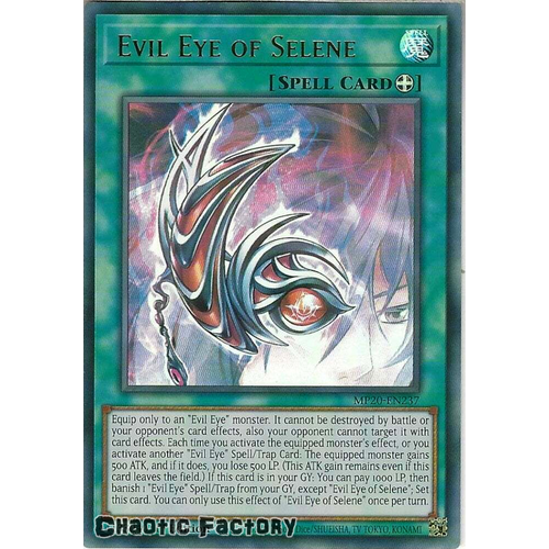 MP20-EN237 Evil Eye of Selene Ultra Rare 1st Edition NM