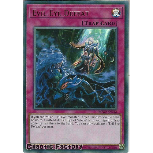 MP20-EN242 Evil Eye Defeat Ultra Rare 1st Edition NM