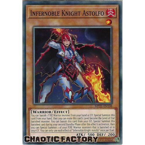 MP21-EN108 Infernoble Knight Astolfo Common 1st Edition NM