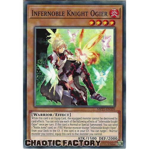 MP21-EN109 Infernoble Knight Ogier Common 1st Edition NM