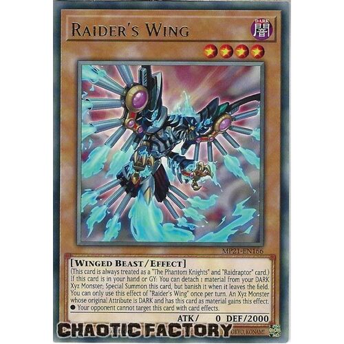 MP21-EN166 Raider's Wing Rare 1st Edition NM