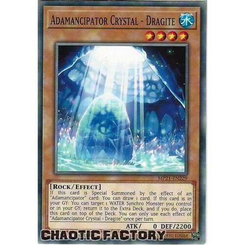 MP21-EN229 Adamancipator Crystal - Dragite Common 1st Edition NM