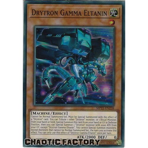 MP21-EN238 Drytron Gamma Eltanin Super Rare 1st Edition NM