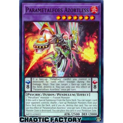 MP22-EN022 Parametalfoes Azortless Common 1st Edition NM