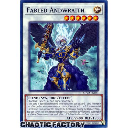 MP22-EN024 Fabled Andwraith Common 1st Edition NM