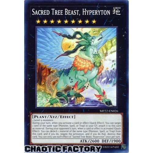 MP22-EN026 Sacred Tree Beast, Hyperyton Common 1st Edition NM