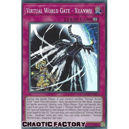 MP22-EN042 Virtual World Gate - Xuanwu Super Rare 1st Edition NM