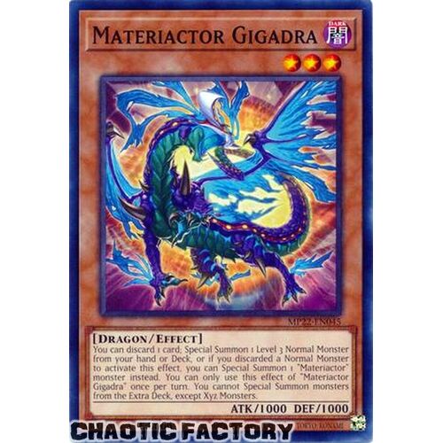 MP22-EN045 Materiactor Gigadra Common 1st Edition NM