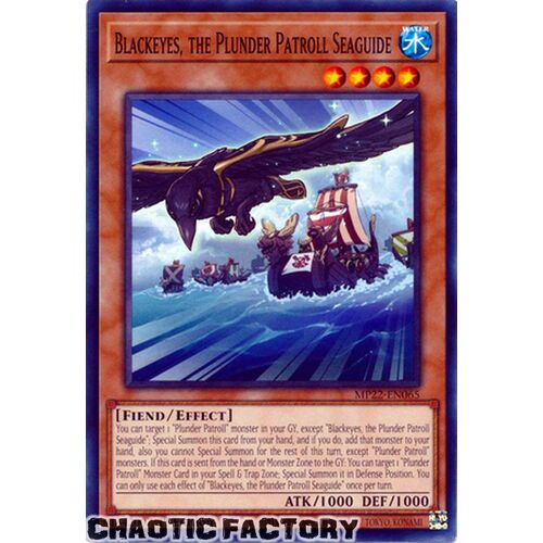 MP22-EN065 Blackeyes, the Plunder Patroll Seaguide Common 1st Edition NM