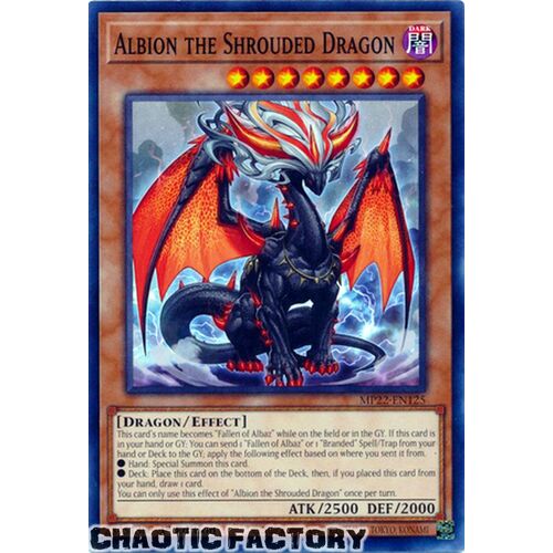 MP22-EN125 Albion the Shrouded Dragon Common 1st Edition NM