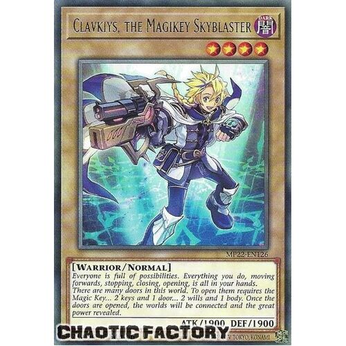 MP22-EN126 Clavkiys, the Magikey Skyblaster Rare 1st Edition NM