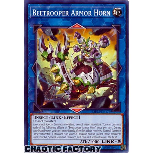 MP22-EN176 Beetrooper Armor Horn Common 1st Edition NM