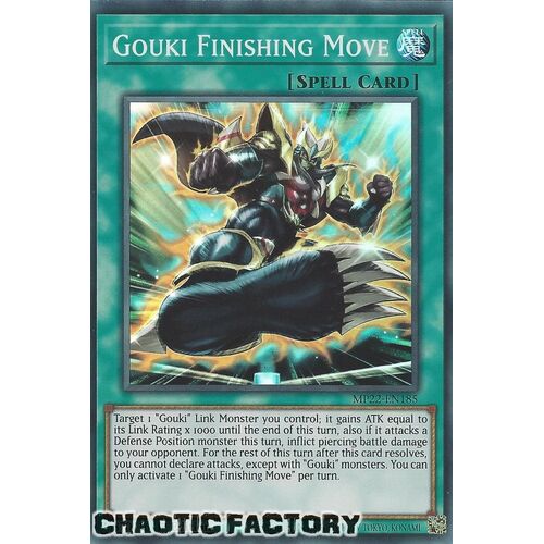 MP22-EN185 Gouki Finishing Move Super Rare 1st Edition NM