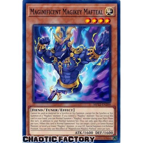 MP22-EN200 Maginificent Magikey Mafteal Common 1st Edition NM