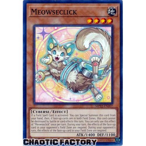 MP22-EN207 Meowseclick Common 1st Edition NM