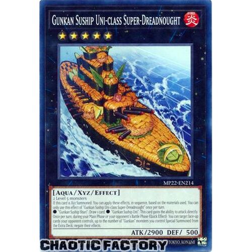 MP22-EN214 Gunkan Suship Uni-class Super-Dreadnought Common 1st Edition NM