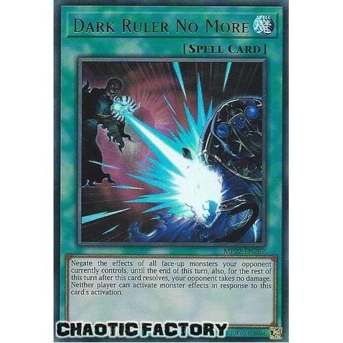 MP22-EN262 Dark Ruler No More Ultra Rare 1st Edition NM