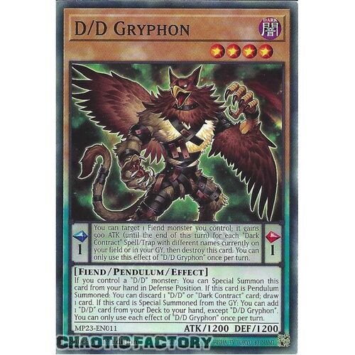 MP23-EN011 D/D Gryphon Common 1st Edition NM