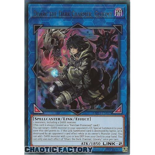 MP23-EN025 Dharc the Dark Charmer, Gloomy Ultra Rare 1st Edition NM