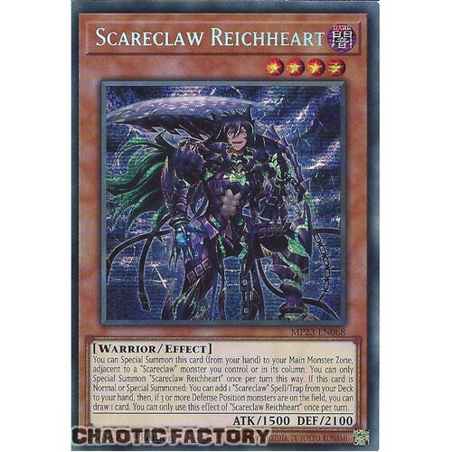 MP23-EN068 Scareclaw Reichheart Prismatic Secret Rare 1st Edition NM