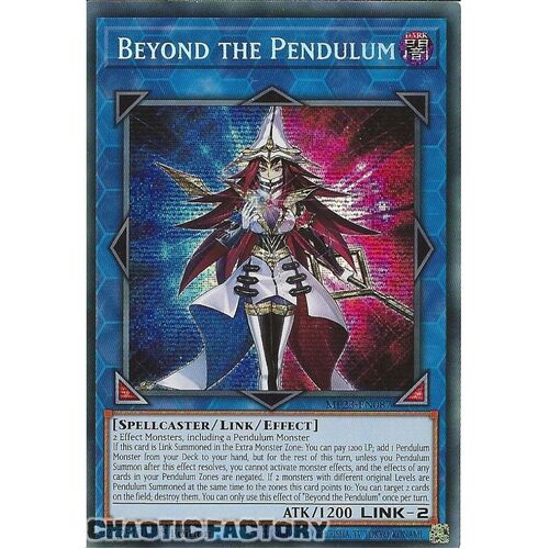 MP23-EN087 Beyond the Pendulum Prismatic Secret Rare 1st Edition NM