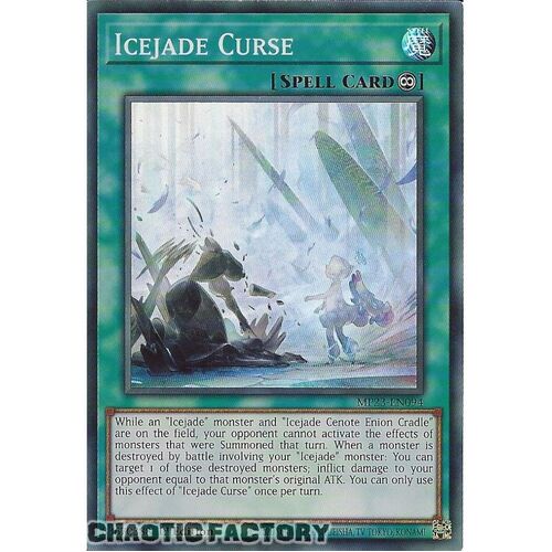 MP23-EN094 Icejade Curse Super Rare 1st Edition NM