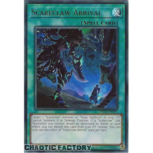 MP23-EN097 Scareclaw Arrival Ultra Rare 1st Edition NM