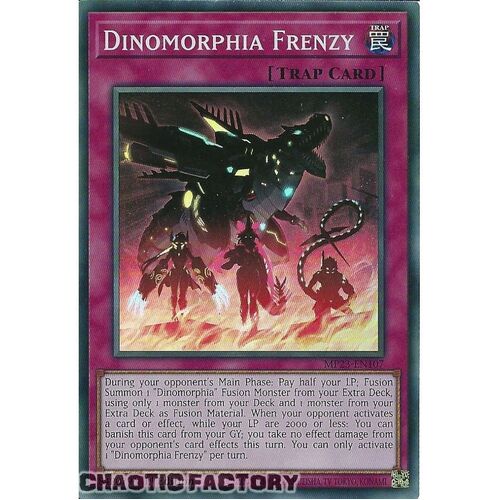 MP23-EN107 Dinomorphia Frenzy Super Rare 1st Edition NM