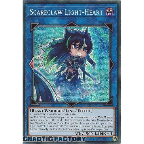 MP23-EN136 Scareclaw Light-Heart Prismatic Secret Rare 1st Edition NM