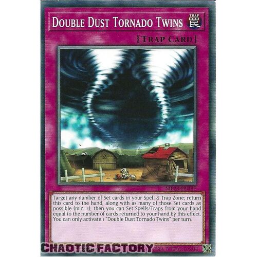 MP23-EN147 Double Dust Tornado Twins Common 1st Edition NM