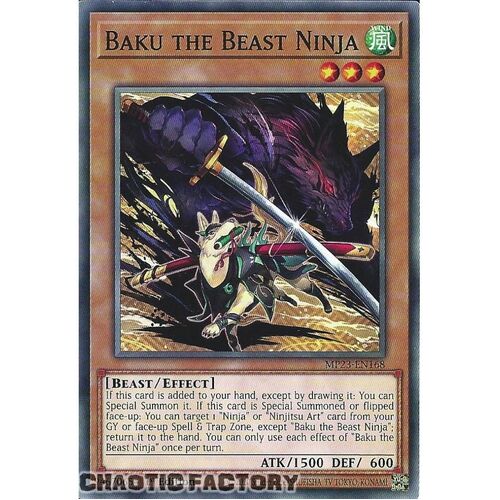 MP23-EN168 Baku the Beast Ninja Common 1st Edition NM