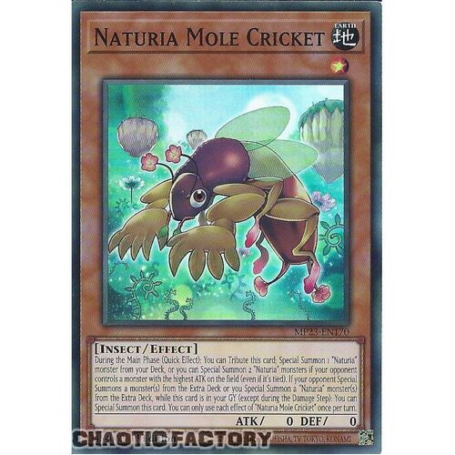 MP23-EN170 Naturia Mole Cricket Super Rare 1st Edition NM