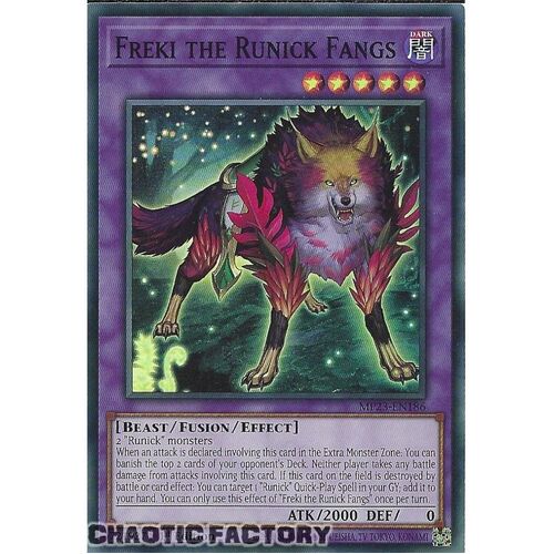 MP23-EN186 Freki the Runick Fangs Super Rare 1st Edition NM