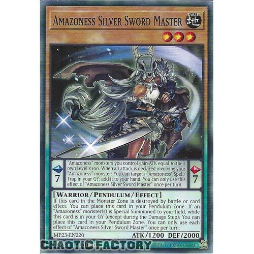 MP23-EN220 Amazoness Silver Sword Master Common 1st Edition NM