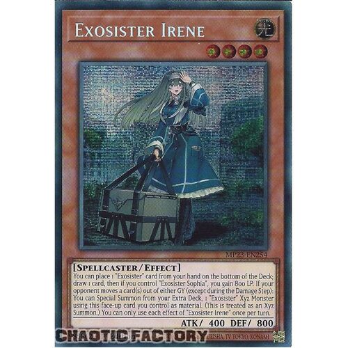 MP23-EN254 Exosister Irene Prismatic Secret Rare 1st Edition NM