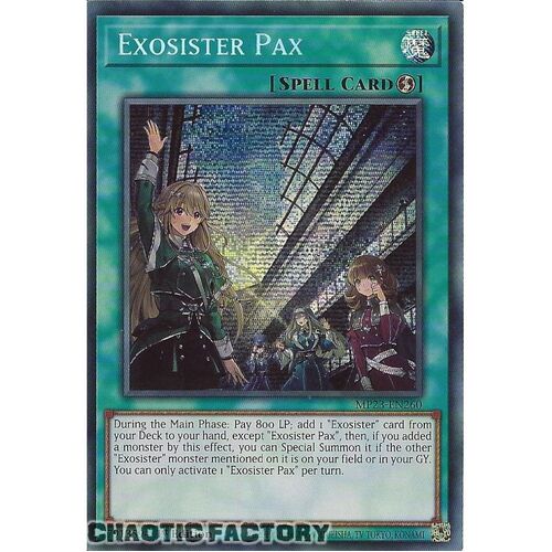 MP23-EN260 Exosister Pax Prismatic Secret Rare 1st Edition NM