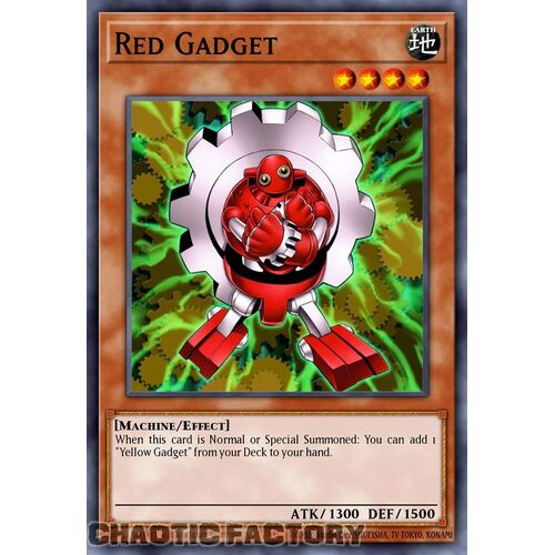 MP24-EN012 Red Gadget Quarter Century Secret Rare 1st Edition NM